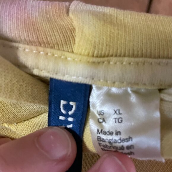 Divided Extra Long Tie Dye Hoodie (XL) - Picture 3 of 4